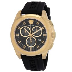 Chronograph Quartz Black Dial Men's Watch VE7CA0423