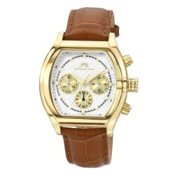 Roman Chronograph Quartz White Dial Men's Watch 1292DROL