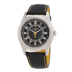 Calatrava Automatic Black Dial Watch 6007G-001