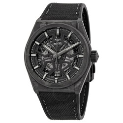 Defy Classic Black Carbon Automatic Men's Watch