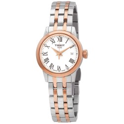 Classic Dream Quartz White Dial Ladies Watch T129.210.22.013.00