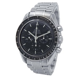 Pre-owned Omega Speedmaster 30Th Anniversary Apollo Xi Moonwatch Chronograph Automatic Black Dial Men's Watch 3560.50.00