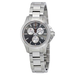 Conquest Quartz Black Dial Men's Watch L33794796