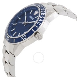 Greca Urban Quartz Blue Dial Men's Watch VEYCA0424