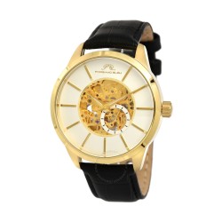 Cassius Automatic White Dial Men's Watch 801BCAL