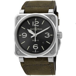 Automatic Anthracite Grey Dial Men's Watch BR0392-GC3-ST/SCA
