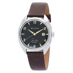 Fly Me To The Moon Automatic Black Dial Men's Watch 96B348