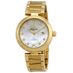 De Ville 18kt Yellow Gold Ladies Watch 425.60.34.20.55.003