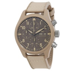 Top Gun Mojave Desert Chronograph Automatic Brown Dial Men's Watch IW389402