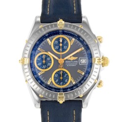 Pre-owned Breitling Chronomat Chronograph Automatic Chronometer Grey Dial Men's Watch B13350