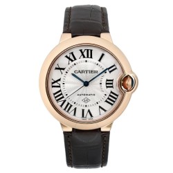 Pre-owned Cartier Cartier Ballon Bleu Automatic Silver Dial Men's Watch 3927