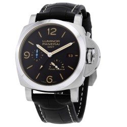 Luminor 1950 GMT Automatic Black Dial 44 mm Men's Watch PAM01321