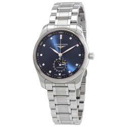Master Automatic Diamond Blue Dial Men's Watch L29094976