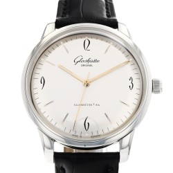Pre-owned Glashutte Original Sixties Automatic Silver Dial Men's Watch 39-52-01-01-04