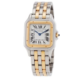 Panthere Medium Model Silver Dial Ladies Watch W2PN0007
