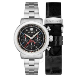 Heinrich GMT Quartz Black Dial Men's Watch SC-1005-44