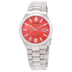Tsuyosa Automatic Blazing Red Dial Men's Watch NJ0158-89W