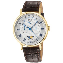 Maestro Quartz Moon Phase Silver Dial Men's Watch 43602