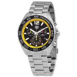 Pre-owned Tag Heuer Formula 1 Chronograph Quartz Men's Watch CAZ101AC.BA0842