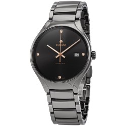 True Grey Diamond Dial Automatic Men's Ceramic Watch R27057712