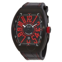 Vanguard Automatic Black Dial Men's Watch 45SCBLKBLKRED-1