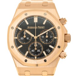 Royal Oak"50th Year Anniversary" Chronograph Automatic Black Dial Men's Watch 26240OR.OO.1320OR.02
