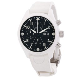 Pilot Chronograph Top Gun "LAKE TAHOE" Automatic Black Dial Men's Watch IW389105