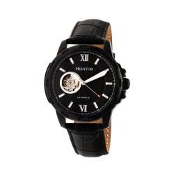 Bonavento Automatic Open Heart Black Dial Men's Watch HR5606
