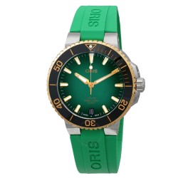 Aquis Automatic Green Dial Men's Watch 01 400 7769 6357-07 4 22 77FC