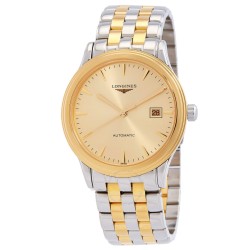 Flagship Automatic Crystal Gilt Dial Unisex Watch L4.984.3.32.7
