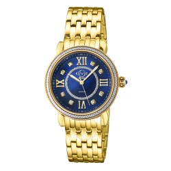 Marsala Diamond Mother of Pearl Dial Ladies Watch 9862B