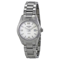 Pre-owned Longines Conquest Classic Silver Dial Ladies Watch L2.285.4.76.6