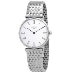 La Grande Quartz White Dial Men's Watch L4.866.4.11.6