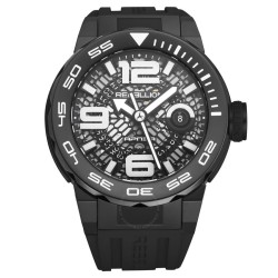 Predator Apnea Black Dial Men's Watch RB.PAP.3H.TB.WH-1