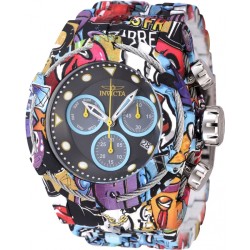 Bolt Chronograph Quartz Black Dial Men's Watch 45488