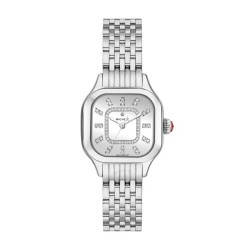 Meggie Quartz Diamond Silver Dial Ladies Watch MWW33B000012