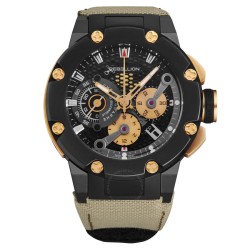 Predator Chronograph Automatic Black Dial Men's Watch RB.PR.CH.TB.DAK201