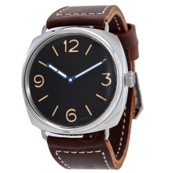 Pre-owned Panerai Radiomir Hand Wind Black Dial Men's Watch PAM00721