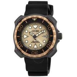 Eco-Drive Promaster Marine Gold Dial Men's Watch BN0226-10P