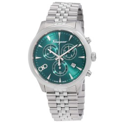 Duo Chronograph Quartz Green Dial Men's Watch SFEZ01124