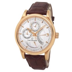 Pre-owned Carl F. Bucherer Manero Silver Dial Men's Watch 00.10901.03.16.01