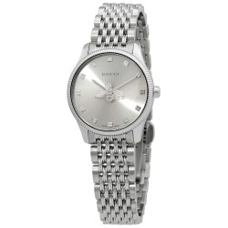 G-Timeless Quartz Silver Dial Ladies Watch YA1265019