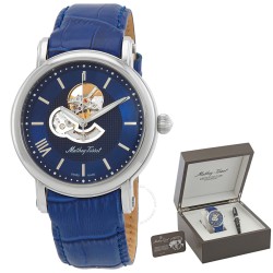 Skeleton Automatic Blue Dial Men's Watch H7053ABU