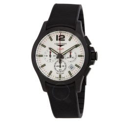 Conquest V.H.P. Perpetual Quartz Silver Dial Men's Watch L3.727.2.76.9
