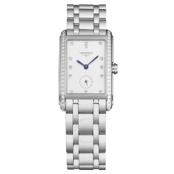 Dolcevita Quartz Diamond White Mother of Pearl Dial Ladies Watch L5.512.0.87.6
