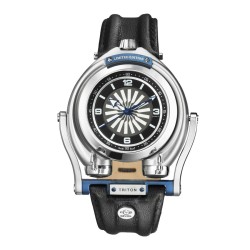 Triton Automatic Black Dial Men's Watch 3400