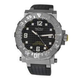 Pre-owned Paul Picot Picot C-Type Automatic Black Dial Men's Watch 0851