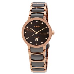 Centrix Diamonds Quartz Brown Dial Ladies Watch R30024732