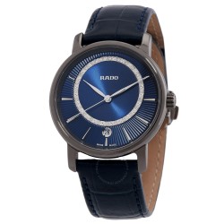 Diamaster Quartz Blue Dial Ladies Watch R14064725