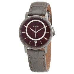 DiaMaster Diamonds Quartz Brown Dial Ladies Watch R14064735